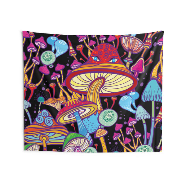 Indoor Mushroom Wall Tapestry