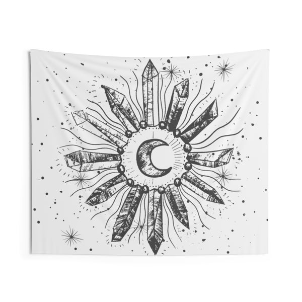 Indoor Crystal Sun Wall Tapestry