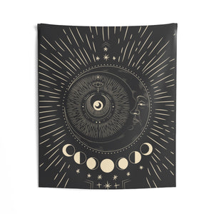Indoor Moon Wall Tapestry