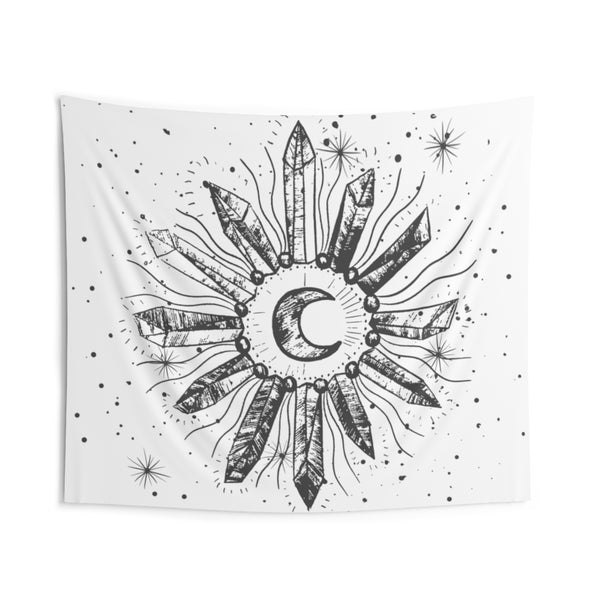 Indoor Crystal Sun Wall Tapestry
