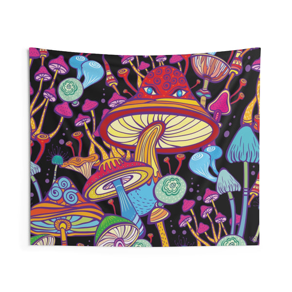 Indoor Mushroom Wall Tapestry