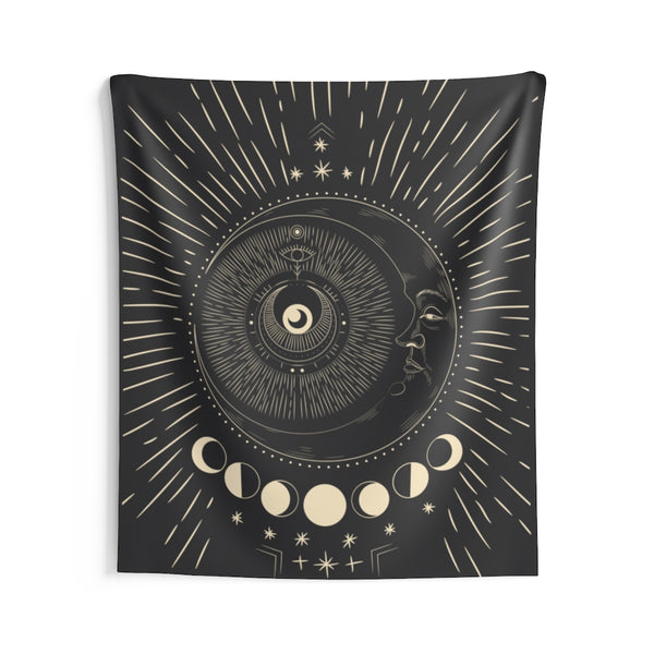 Indoor Moon Wall Tapestry