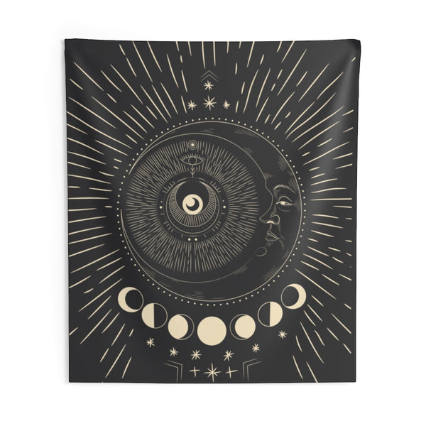 Indoor Moon Wall Tapestry