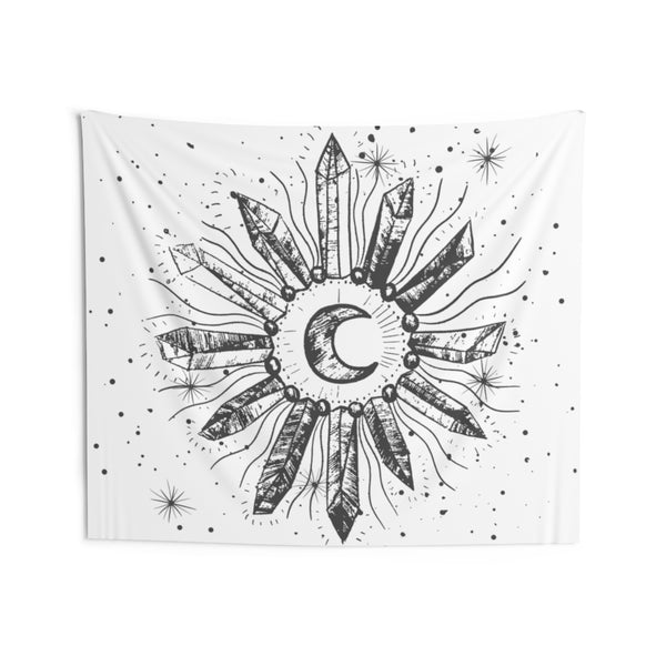Indoor Crystal Sun Wall Tapestry